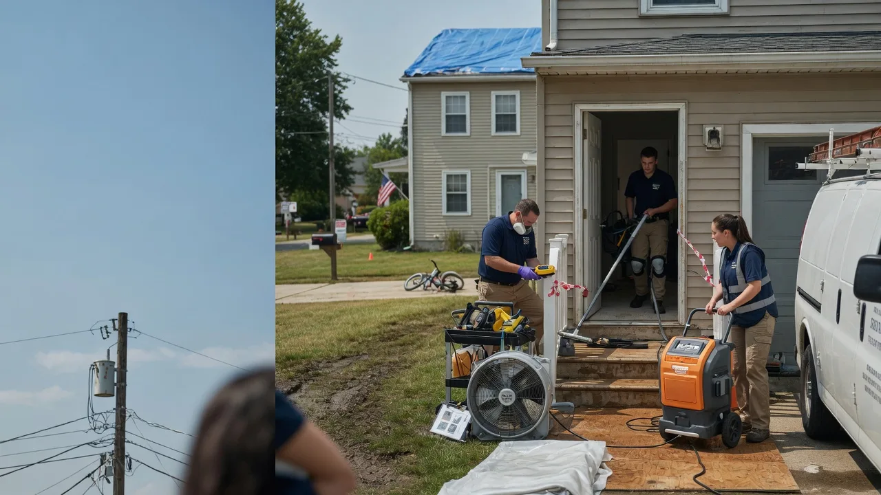 Water Damage Repair in Midfield, TX near me